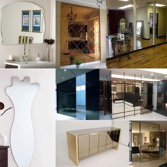 Clear Glass Wholesale Manufacturer Hot Selling Glass Mirrors Size 36′′*48′′, 48′′*72′′ for Wall Decor Mirrors / Espejos De Vidrio