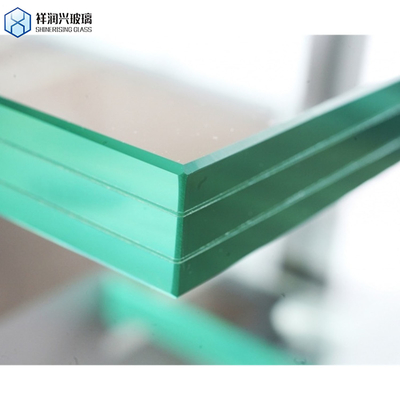 Gelamineerd gehard glas 8 8 mm 17,52 mm Doorzichtig veiligheidsglas Flat Triplex glas