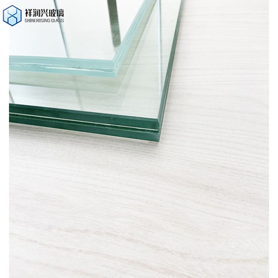Gelamineerd gehard glas 8 8 mm 17,52 mm Doorzichtig veiligheidsglas Flat Triplex glas