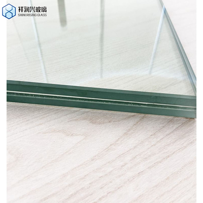 Gelamineerd gehard glas 8 8 mm 17,52 mm Doorzichtig veiligheidsglas Flat Triplex glas