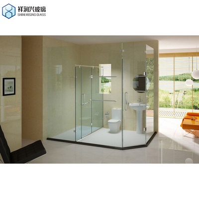 1830*2440/2140*3300/2440*3660 Gehard glas douchekabine met dubbelzijdig handvat