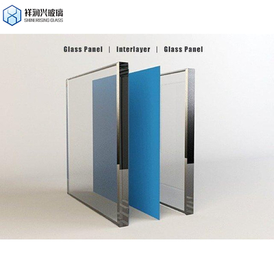 Op maat gemaakte aanvraag 8mm 10mm 12mm gehard glas voor muurdecoratie in hotelinterieur