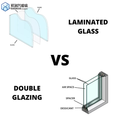 10 mm zandblazen gelaagd gelaagd glas met klantvereisten
