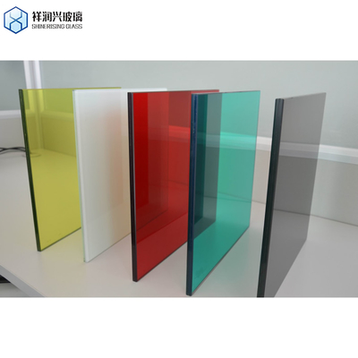 Dikte Demand Metalen Maas Gelaagd Glas voor Scheidingswand Plat Decoratief
