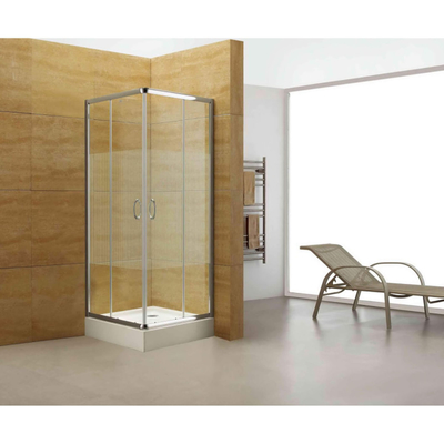1830*2440/2140*3300/2440*3660 Frameloze Douchewandsets Toilet Frameloos Ontwerp
