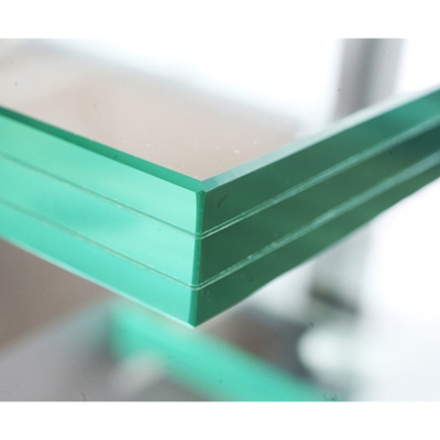 GB15763.2-2005 Standaard 12,76 mm gelaagd floatglas met plat gepolijst randwerk