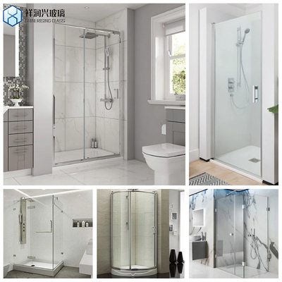Frameless Design Customized Request Tempered Glass Schuifdeur Douche voor badkamer