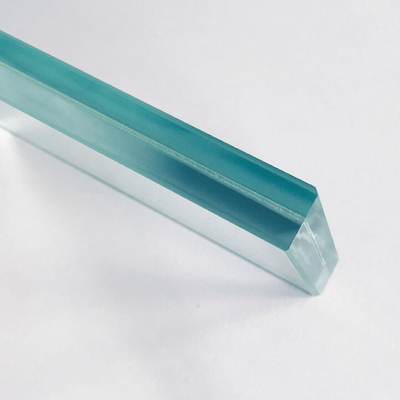 Glas 4mm 12mm EVA Film Decoratief Zaan Patroon Gribbed Gelamineerd Venster Glas Met Certificaat Gehard Gelamineerd Glas