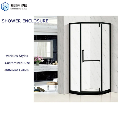 6mm boog aluminium raam douche behuizing De perfecte combinatie van stijl en functie