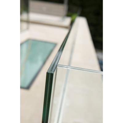 Bouwmaterialen Platte en gebogen sandwichvergrendelingspaneel getemperd gelaagd glas 8,76 mm 442 PVB gelaagd glas M2