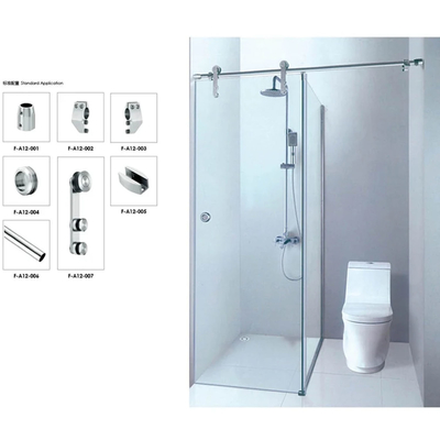 Full Frame Hidden Diamond Shower Room Hoek Shower Behuizing met 10mm Glasdikte