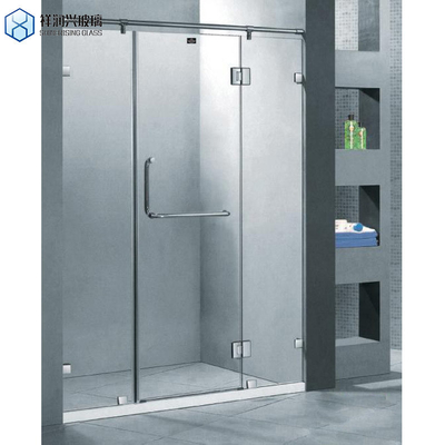 Moderne stijl gehard glas elegant ontwerp raamloze glas douche schuifdeur