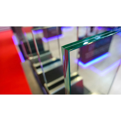 6.38 mm helder gelamineerd glas met platte vormgeving en ISO-certificering