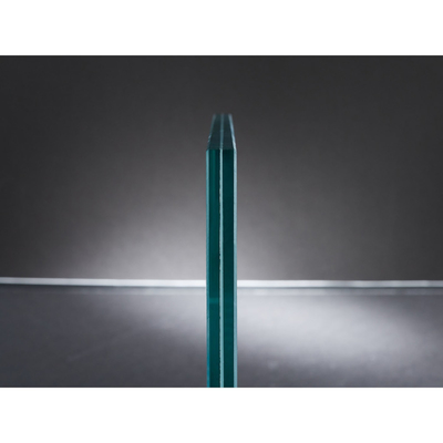 Glas biedt 8 mm gelamineerd glas met plat gepolijst randwerk en gelamineerd gehard glas