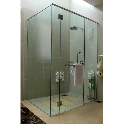 1830*2440/2140*3300/2440*3660mm Badkamer douchescreen met schommeldeur en veiligheidsglas
