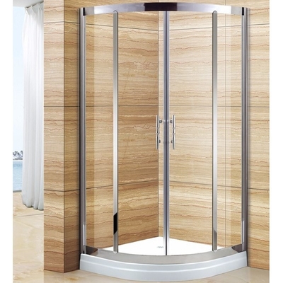 Aanpassing Badkamer Waterdicht Douche Scheidingswand 6mm Glas Douche Scherm Veiligheidsglas