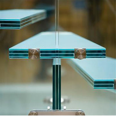 Vervoer gehard gelamineerd glas met plat gepolijst randwerk Venster PVB interlayer