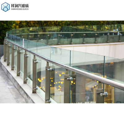 8mm 10mm 12mm geflutuurd gehard glas voor veiligheid Privacy textuur Reeded Pattern Build