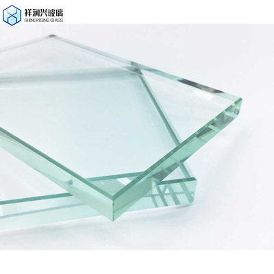 8 mm 12 mm dik gehard veiligheidsglas doorzichtig bouwglas met gelamineerde techniek