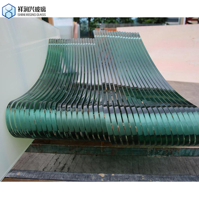 10mm 12mm gehard glas busshelter in Qingdao met gevouwen en ontvouwd opties