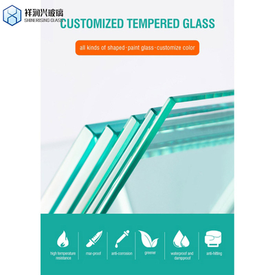 Badkamer schuifdeur behuizing 4mm 5mm gehard glas douche deur ISO gecertificeerd 5