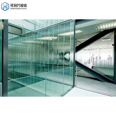Techniek 10 mm gehard glas voor veiligheid zonder frame gehard glas hek enkel glas