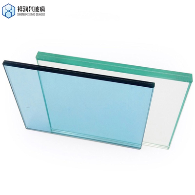 Stalen graad 8mm 10mm gehard glas badkamer douche deur met Fragment State Design
