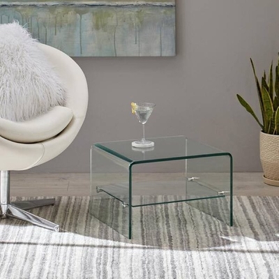 Op maat gemaakte ultrahelder gelaagd glasbalustrade met meerlagig PVB- of Sgp-glas