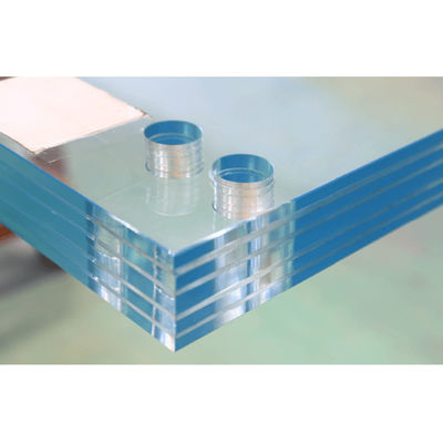 1830*2440/2140*3300/2440*3660 Gestoorde gelamineerde afdruk Veiligheid Brandbestendig balkonglas