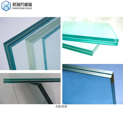 Gepersonaliseerd meubilair gekleurd zwevend gelaagd glas voor impactvensters en decoratieve