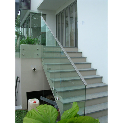 Volledig gehard gehard veiligheidsglas 4 mm 5 mm 6 mm 8 mm 10 mm 12 mm 15 mm 19 mm voor gebouwen