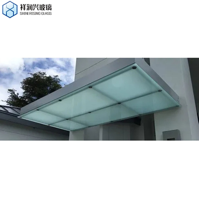 6.38-8.38mm helder gehard gelaagd glas voor geluidsreductie en UV-bescherming