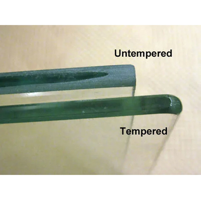6mm 8mm 10mm gehard glas deuren of dakpanelen met ISO-certificaat uit China