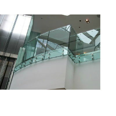 1830*2440/2140*3300/2440*3660 Gehard glas met een platte vorm