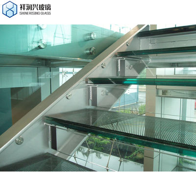 Solid Structure 6,38 mm/8,38 mm Helder gekleurd gelaagd glas voor trappen/deuren