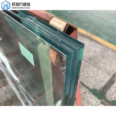 Architectuur 6 mm CE gecertificeerd hoogtransparantie dubbellagig gehard gelaagd glas