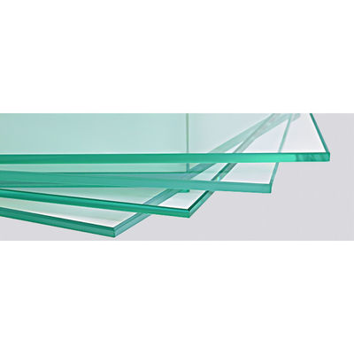 Op maat gemaakt helder volledig gehard hard glas 12 mm plat gepolijst rand direct verkopen