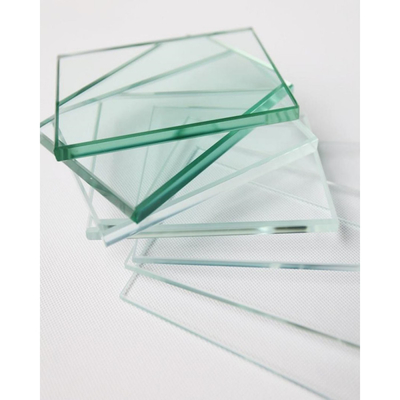 Supergehard glas oceaanblauw gekleurd wandpaneel voor commerciële gebouwen