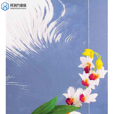 Glanzend 5mm 8mm 2100mmx2400mm Ultra Clear Moru Figured Glass voor Chinese meubels