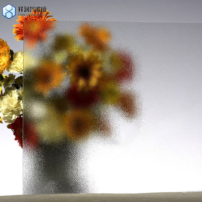 Glanzend 5mm 8mm 2100mmx2400mm Ultra Clear Moru Figured Glass voor Chinese meubels