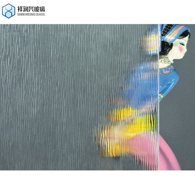 Plat gepolijst gebouw Texturen Nieuw ontwerp Decoratief Draadnet Peer Patroon Glas