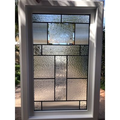 Solid Glass Clear and Bronze/Amber/Blue/Green Pattern/Figure for Window Door Partition