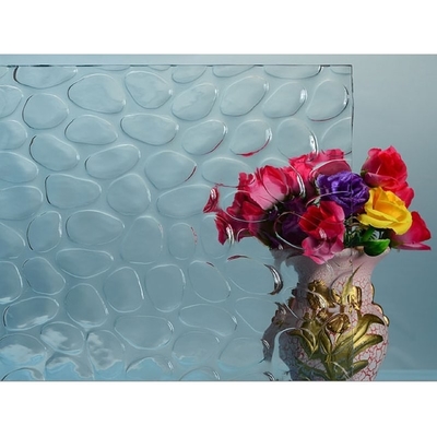 3mm 4mm 5mm 6mm Heldergrijz Brons Karatachinashiji Mistlite Flora Fluted Pattern Glass