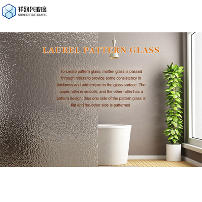 Gefigureerd glas voor decoratie Hoofdproduct Gefigureerd glas