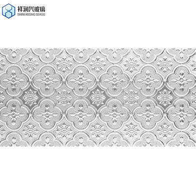 Op maat gemaakte aanvraag 5mm Translucent Showerlite Patroon Glas Solid Color Made in Plant