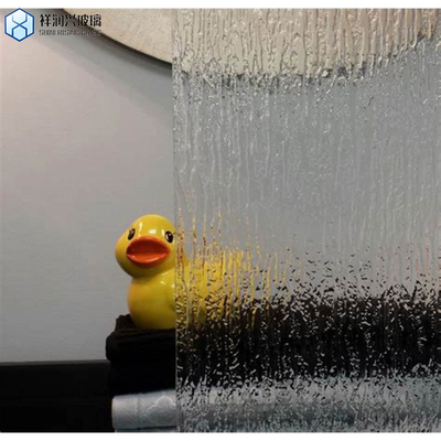 Op maat gemaakte aanvraag 5mm Translucent Showerlite Patroon Glas Solid Color Made in Plant