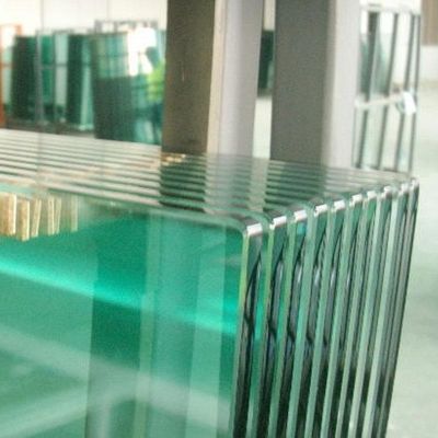 Gekrompen gehard glas voor het bouwen van daken Douchepanelen Awnings Balustrade zwembad hek
