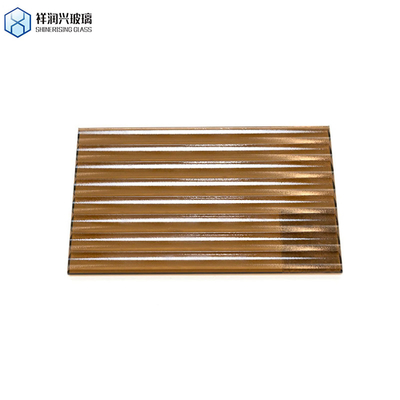Qingdao Moru Art Figured Textured Plate Glass voor regen en water
