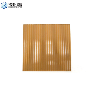 Qingdao Moru Art Figured Textured Plate Glass voor regen en water