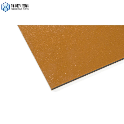 4 mm helder getinte kleur gefigureerd decoratief bruin gemodelleerd glas voor architectuurvraag